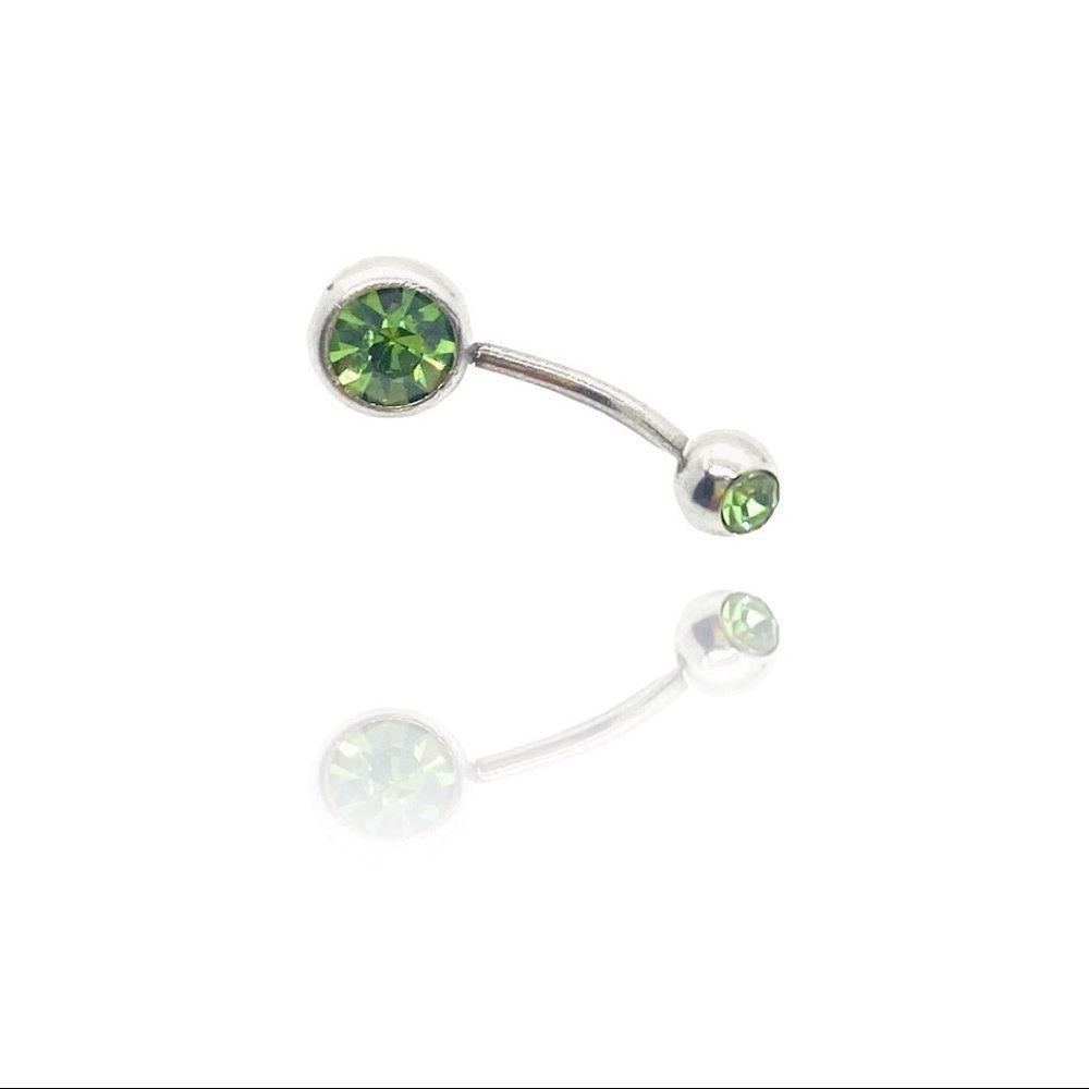 Belly Ring Green